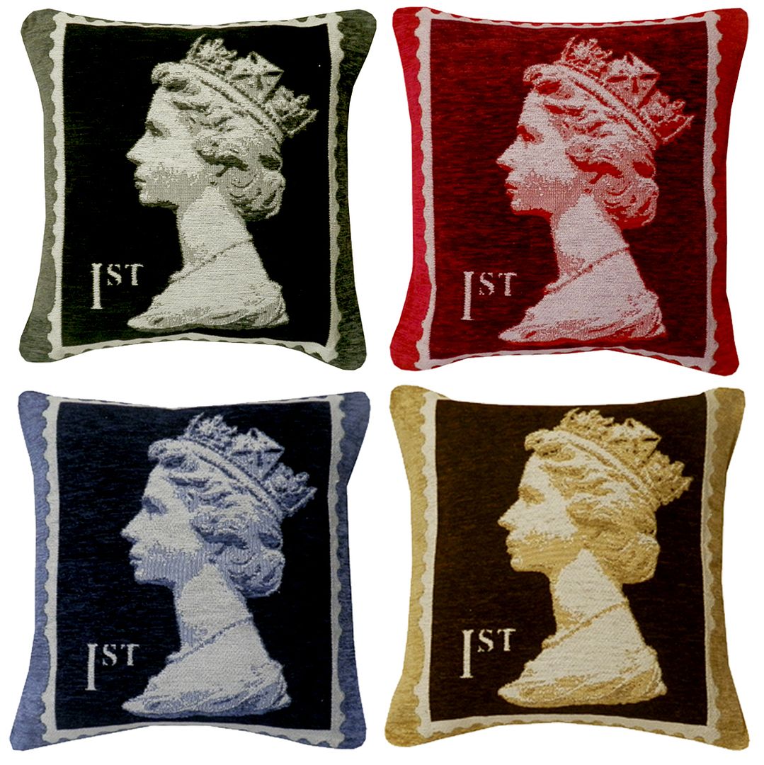 USA American Flag Stars & Stripes Chenille Cushion Covers or Filled